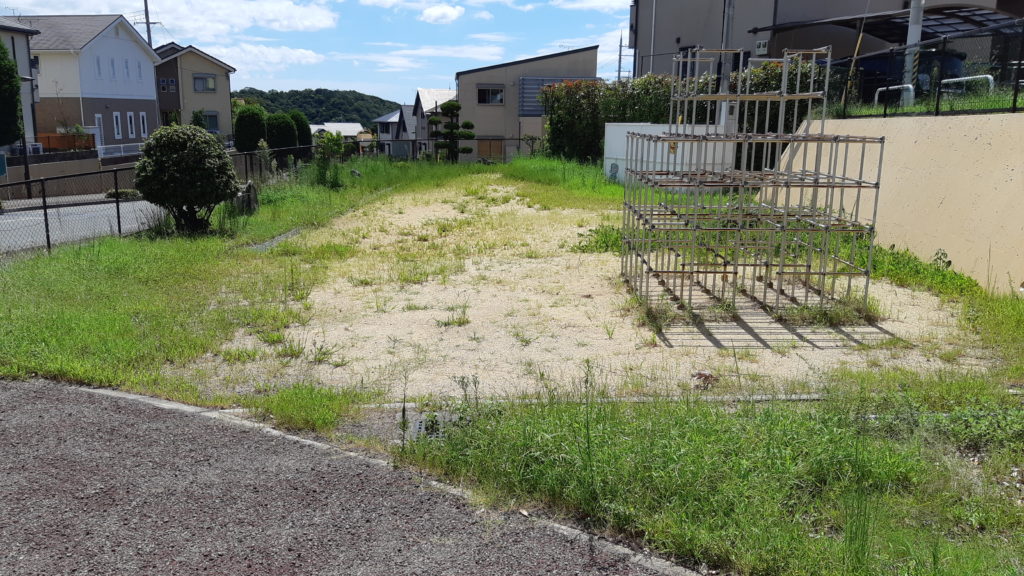 草の生えた公園