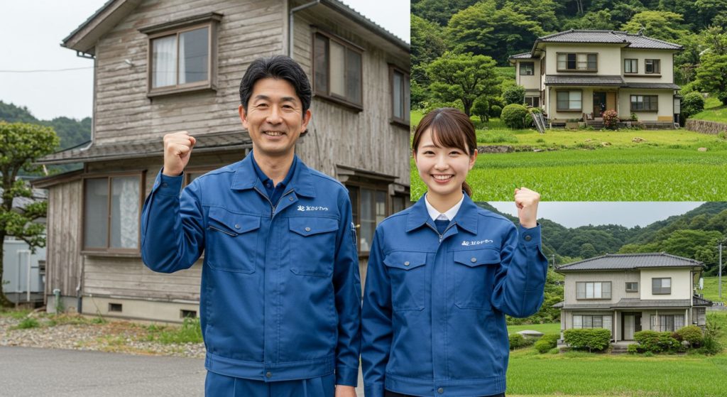 空き家や別荘管理のトップ画像