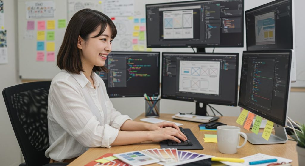 パソコンでホームページ作成