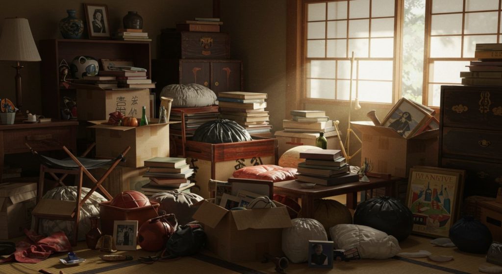 故人の遺品が沢山ある