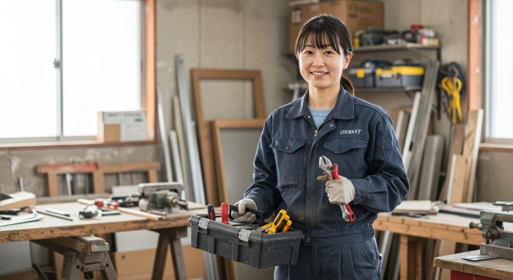 便利屋の40代の女性