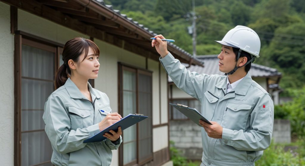 空き家管理の対策を話し合っている