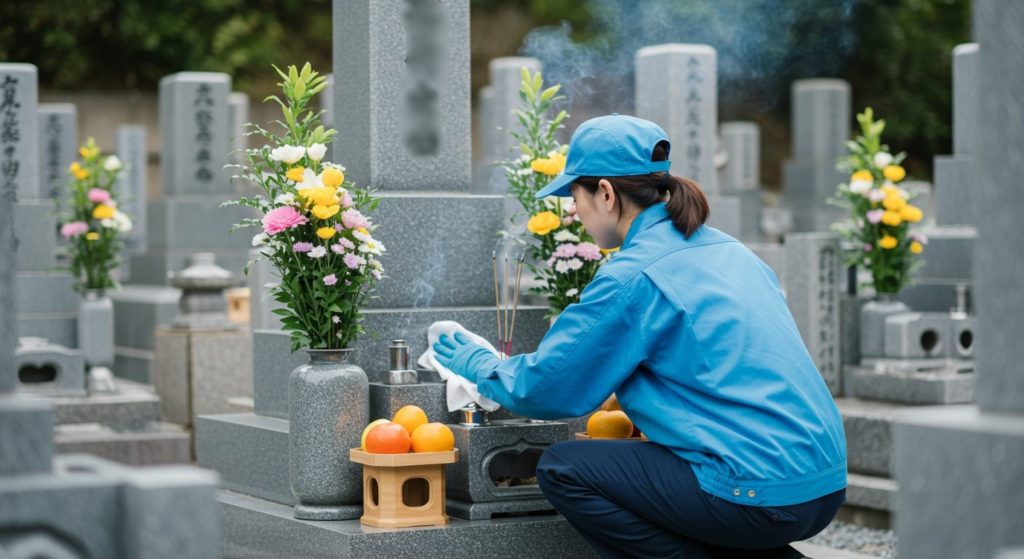 墓掃除のトップ画像