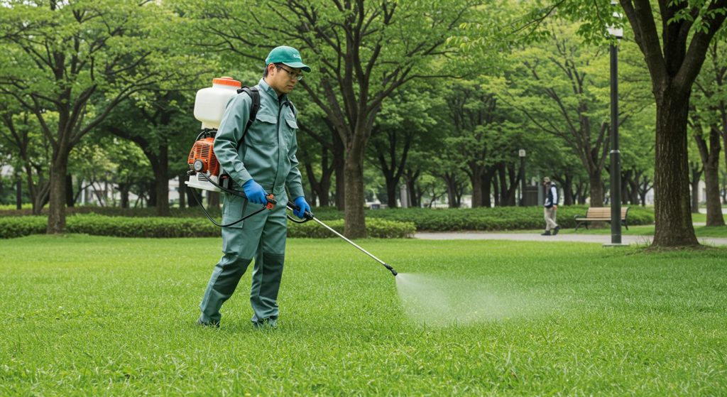 🌿✨草が伸び始める季節になりました！背が高くなり草刈りが面倒になる前に除草剤散布しませんか？💦💪
