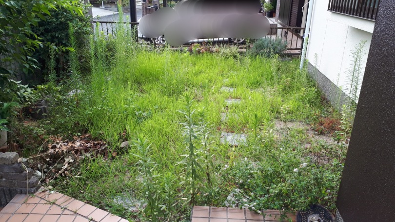 和歌山県紀の川市｜猛暑日の草刈り・伐採・草木処分でお庭をスッキリ再生