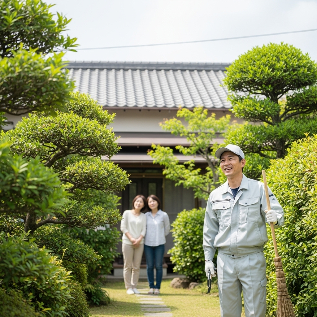 「毎年の剪定費用にサヨナラ。和歌山で庭じまい」