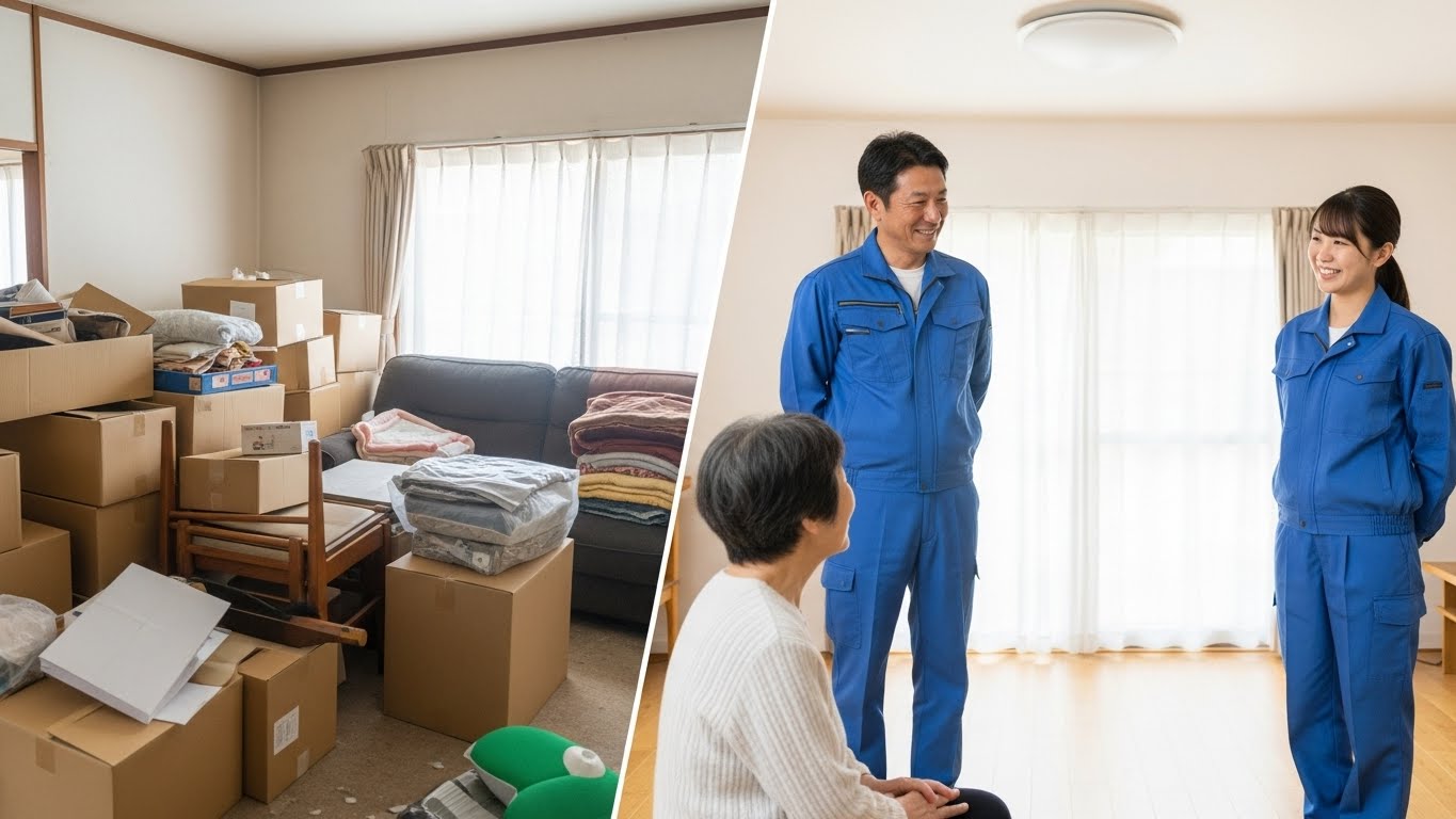 不用品片付けのお手伝い